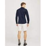 Jack & Jones Heren Overhemd Jjprparma T-shirt L/S - Katoen, Ademend, Zwart