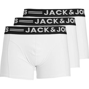 JACK & JONES - Boxershorts - Katoenstretch - Zwart - 3 Stuks