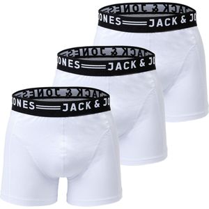 JACK & JONES - Boxershorts - Katoenstretch - Blauw - 3 Stuks