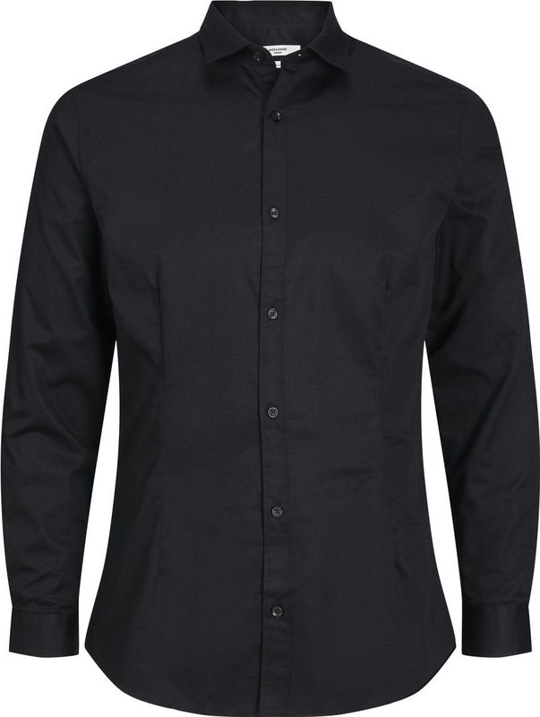 Jack & Jones - jjpr Parma Overhemd - Zwart - Super Slim