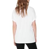 Only - T-shirt - Wit - Katoenmix