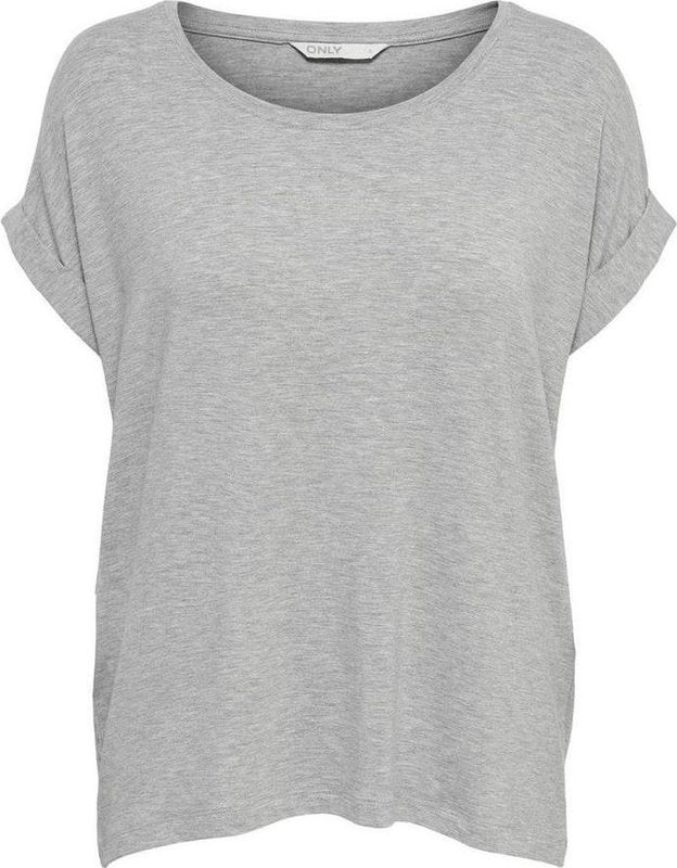 ONLY T-Shirt "ONLMOSTER S/S O-NECK TOP NOOS JRS", mit Aufschlag am Arm