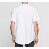 Only & Sons - Life Longy Tee - T-shirt - Wit - 100% Biologisch Katoen