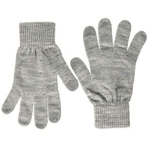 PIECES Pcnew Buddy Smart Gloves Noos Bc Handschoenen voor dames, lichtgrijs gem., Eén maat