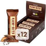 Rawbite Bio Riegel, Kakao 12x50 g Riegel