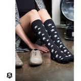 Supcare - Compressiekousen - Zwart - Katoen - Klasse 1 Compressie