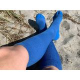 Supcare - Compressiekousen - Grijs met Gekleurde Stippen - 50% Katoen 44% Polyamide 6% Elastaan