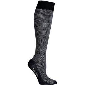 Supcare compressiekousen maat M (40-42) – dazzle – trendy compressie sokken – steunkousen – ademend – gezwollen, vermoeide en pijnlijke benen & voeten – spataderen - dagelijks gebruik – vliegreizen – zwangerschap – dames en heren