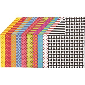 Creotime Patroonkarton 21 X 29,7 Cm 20 Stuks Multicolor