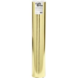 Creotime Cadeaupapier 50 Cm 100 M 65 G Metallic Goud