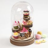 Creotime Stolp Op Houten Voet 12,5cm