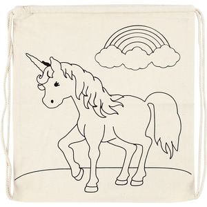 Katoenen rugzak unicorn 499652