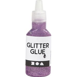 Creativ Company Glitterlijm Paars, 25ml