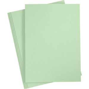 Creativ Duidelijke Kaart en Papier, Lichtgroen, Één Grootte