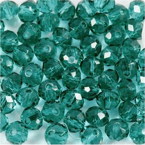Creativ Glas acryl kralen, groen, één maat