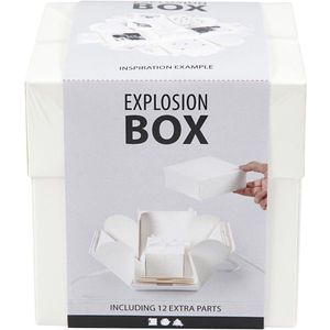 Explosion Box Geschenkdoos Off-white Set