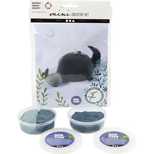 Creativ company mini creative kit walvis met kalf