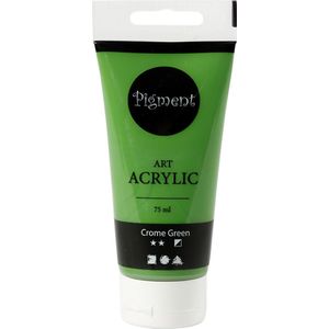 Creativ Company Pigment Art Acrylverf Crome Groen, 75ml