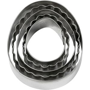 Uitsteekvormen Ei 8 cm 5 Stuks