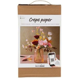 Hobbyset Crepepapier Bloemen Boeket