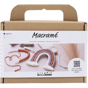 Creativ Company Mini DIY Kit Macram� - Rainbow