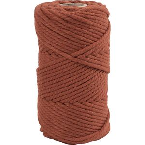 Macrame Koord Bunt Orange, 55m