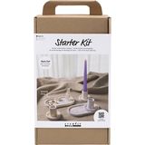 Creativ Company Starter Hobbyset Hars Gieten Kandelaren en Dienbladen