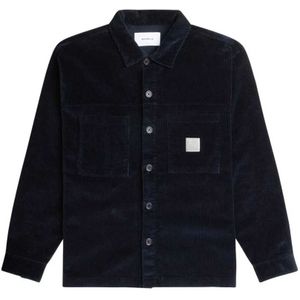 Woodbird - Krents - Corduroy Shirt - Navy