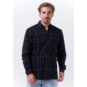 Woodbird - Fling Check Shirt - Overhemd - Donkerblauw