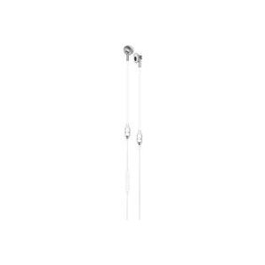Radicover RAD256 Hoofdtelefoon - In Ear - Zilver, Wit - Bedraad