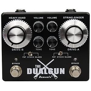 DemonFX DUAL GUN - 2 tone Overdrive Pedal