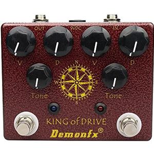 DemonFX KING OF DRIVE - Combined OD/Distortion Guitar Pedal