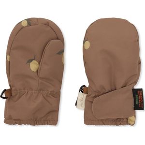 Konges Sløjd - Nohr Winter Wanten - Handschoenen en wanten - Lemon Brown 3-6M