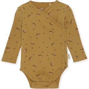 Konges Sløjd - Rompertje - Flower Bouquet Dijon - Biologisch Katoen - 0-1 maand