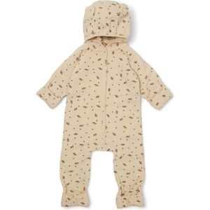 Konges Sløjd - Newborn Onesie met Capuchon - Jassen - Flower Bouquet 80