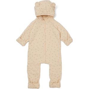 Konges Sløjd - Newborn Onesie met Capuchon - Jassen - Petit Bisou Blue 80