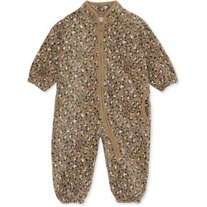 Konges Sløjd - Hezla - Fleece Onesie - Leo Brown - 100% OEKO-tex Gecertificeerd Polar Fleece