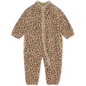 Konges Sløjd - Hezla - Fleece Onesie - Leo Cream - 100% OEKO-tex Gecertificeerd Polar Fleece