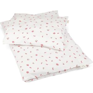 Konges Slojd - Baby Dekbedovertrek - GOTS - 100% Biologisch Katoen - Inclusief Kussenhoes