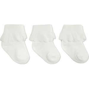 Konges Slojd - Set Van 3 - Sokken - Katoen - Met Kant