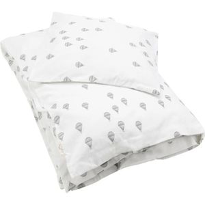 Konges Sløjd - Dekbedovertrek - Biologisch Katoen - Inclusief Kussensloop - Parachute Print