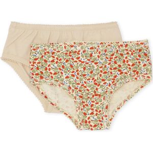 Konges Sløjd - Basic - Ondergoed - Carnations - Set van 2 - 95% Biologisch Katoen