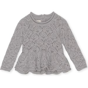 Konges Sløjd - Cabby Shirt met Kant - Trui - Quarry Blue