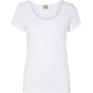 Vero Moda - T-shirt - Zwart - Katoenmix