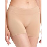 Pieces dames short naadloos London Broekje onder jurk Boxershort lange pijpjes Wit