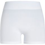 Pieces dames short naadloos London Broekje onder jurk Boxershort lange pijpjes Wit