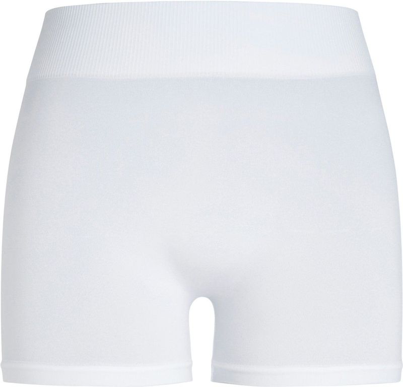 Pieces dames short naadloos London Broekje onder jurk Boxershort lange pijpjes Wit