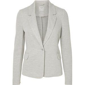 Vero Moda - Blazer - Grijs - Regular Fit - Knoopsluiting
