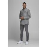 JACK & JONES Liam - Jeans - Grijs - Denim - Super Stretch