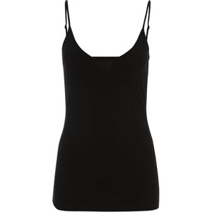 Vero Moda - Spaghettitop - Zwart - Katoenblend